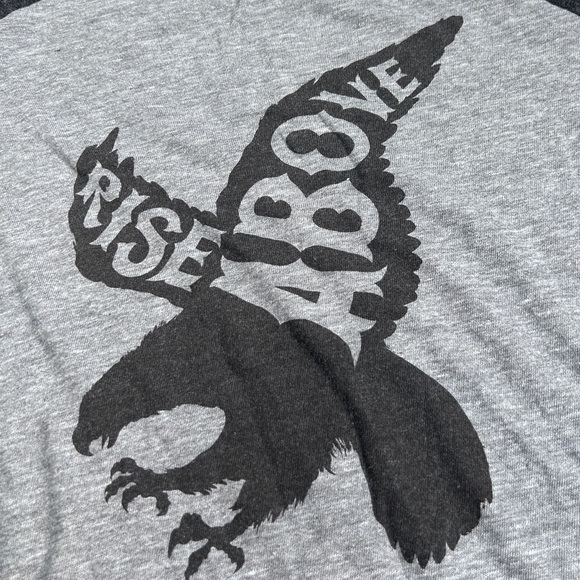 Chaser Rise Above Vintage Triblend Jersey in grey n black, size Small - Picture 3 of 6